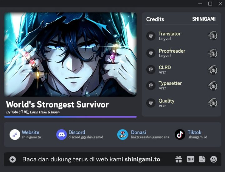 World’s Strongest Survivor chapter 13