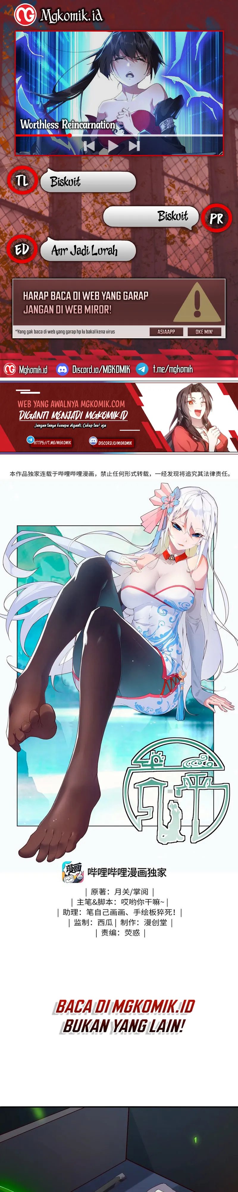 Worthless Reincarnation Chapter 06 Bahasa Indonesia