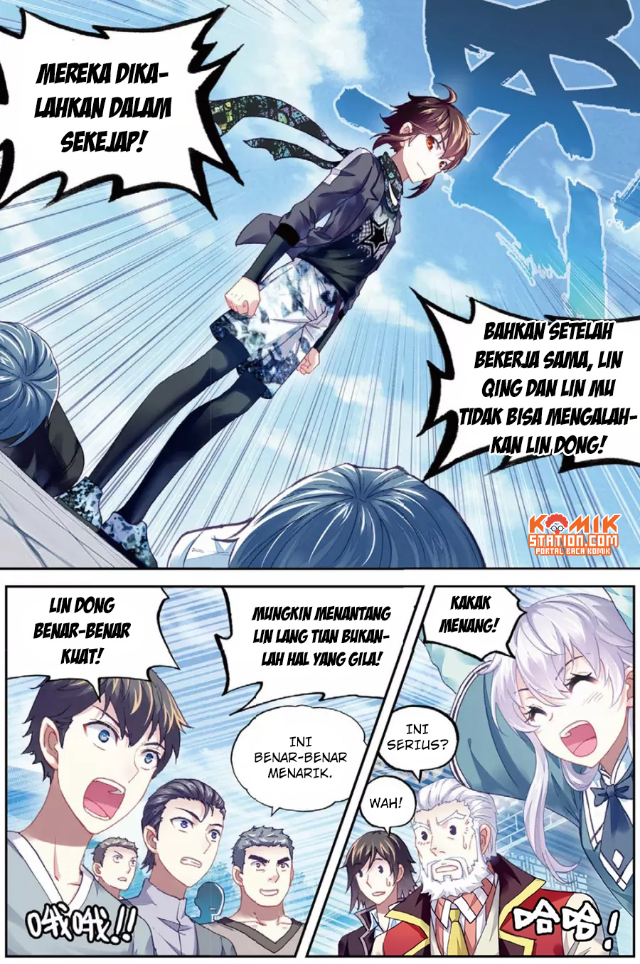 Wu Dong Qian Kun Chapter 85 Bahasa Indonesia