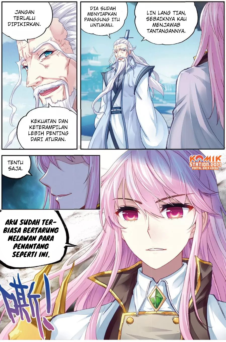 Wu Dong Qian Kun Chapter 85 Bahasa Indonesia