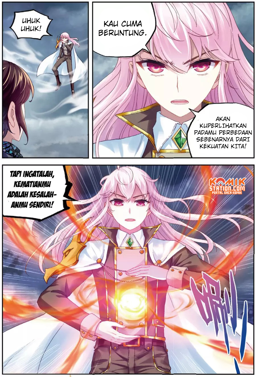 Wu Dong Qian Kun Chapter 85 Bahasa Indonesia