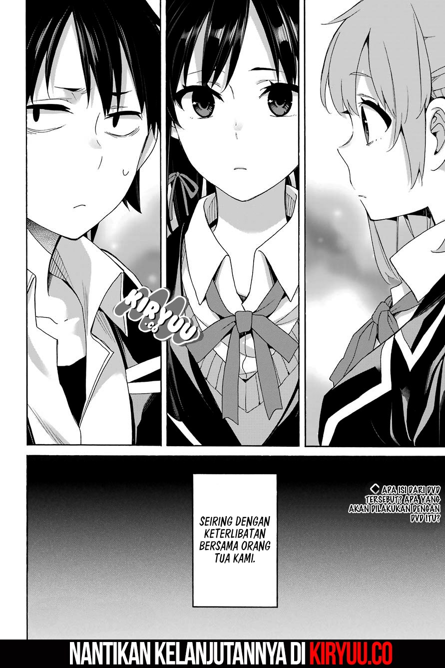 Yahari Ore no Seishun Love Comedy wa Machigatteiru.: Monologue chapter 64
