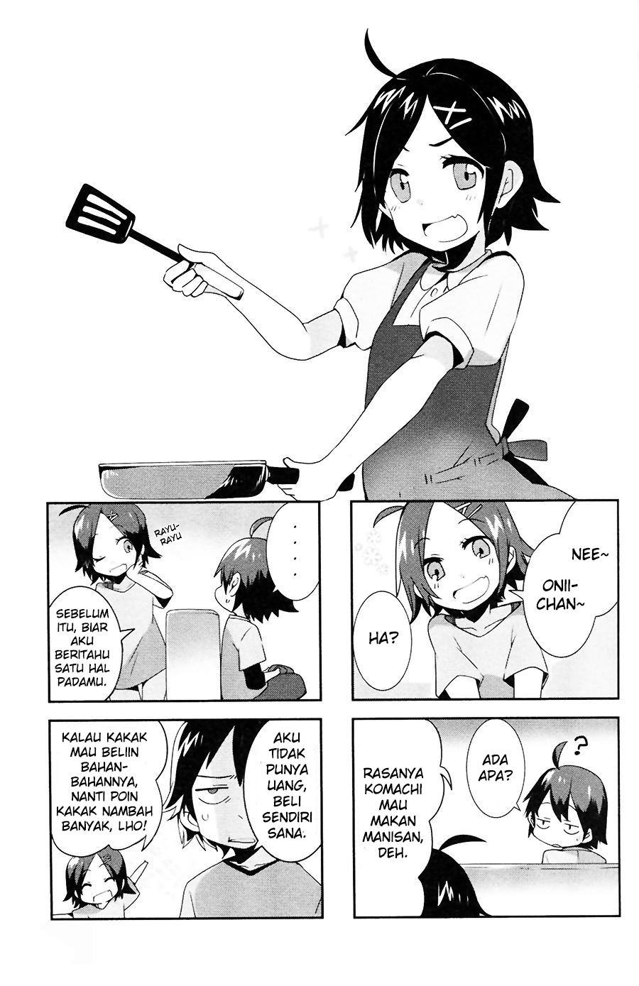 Yahari 4-koma demo Ore no Seishun Love Comedy wa Machigatteiru. chapter 3