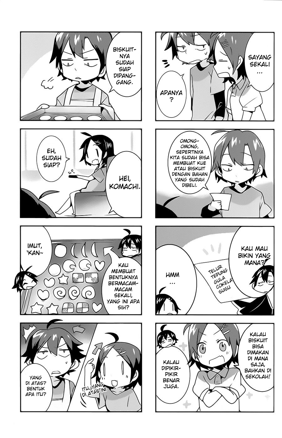 Yahari 4-koma demo Ore no Seishun Love Comedy wa Machigatteiru. chapter 3