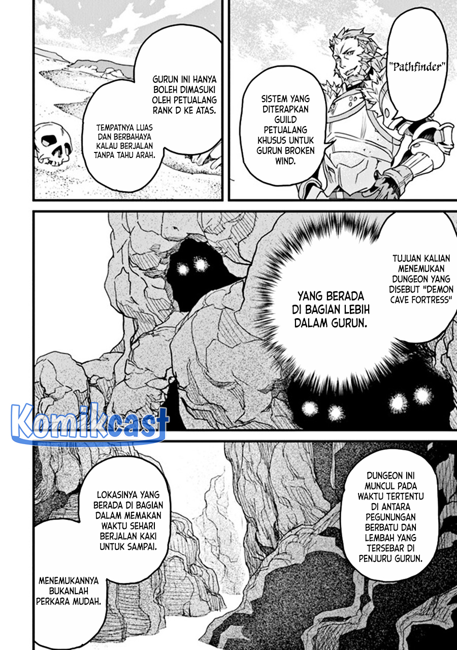 Yakudatazu Skill ni Jinsei o Sosogikomi 25-nen, Imasara Saikyou no Boukentan Midori Kashi no Akira Chapter 34 Bahasa Indonesia