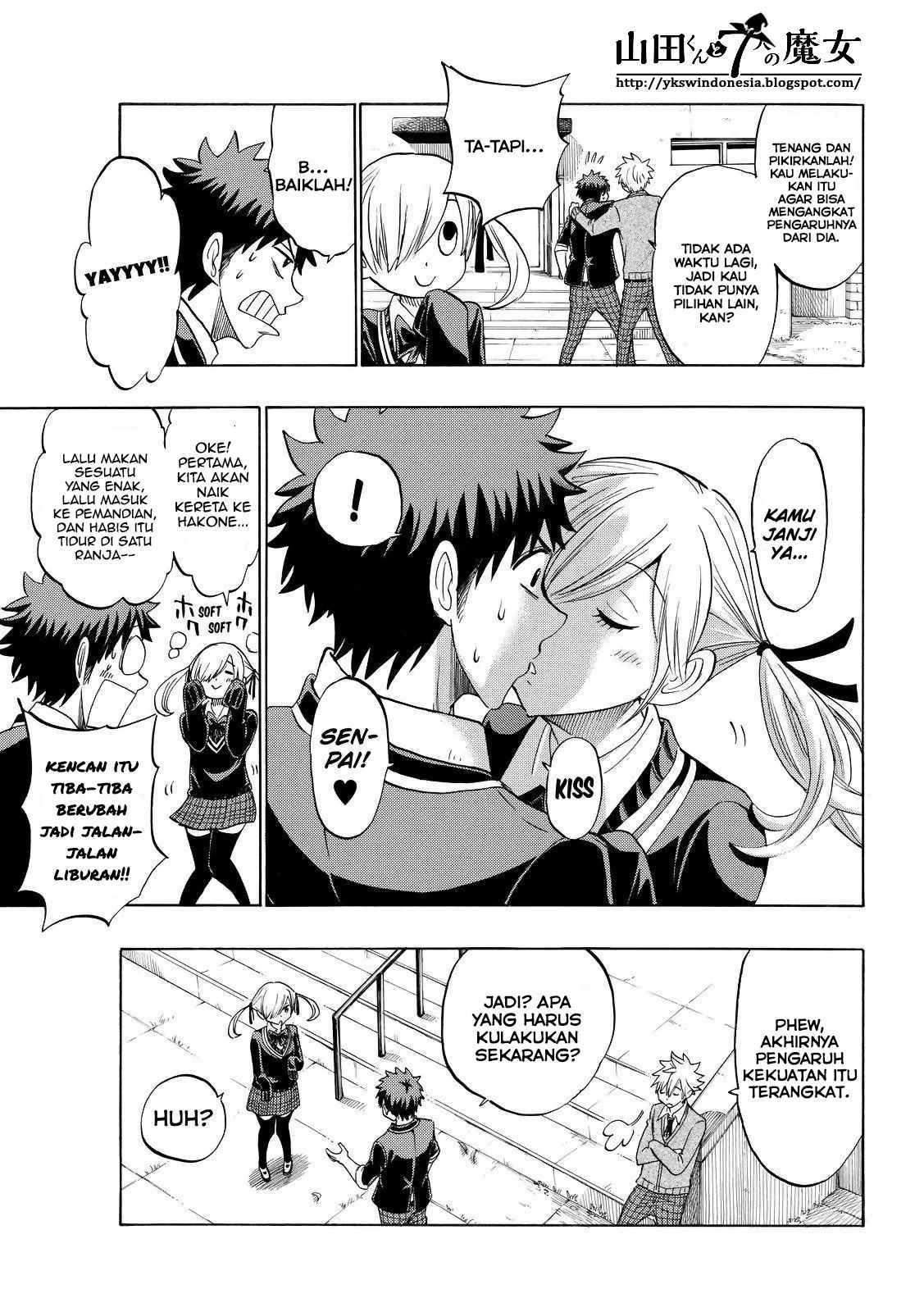 Yamada-kun to 7-nin no Majo Chapter 144