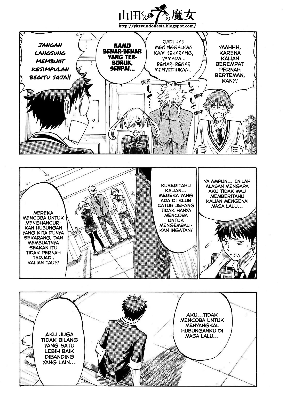Yamada-kun to 7-nin no Majo chapter 163