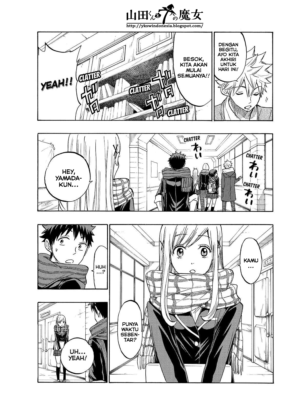 Yamada-kun to 7-nin no Majo chapter 163