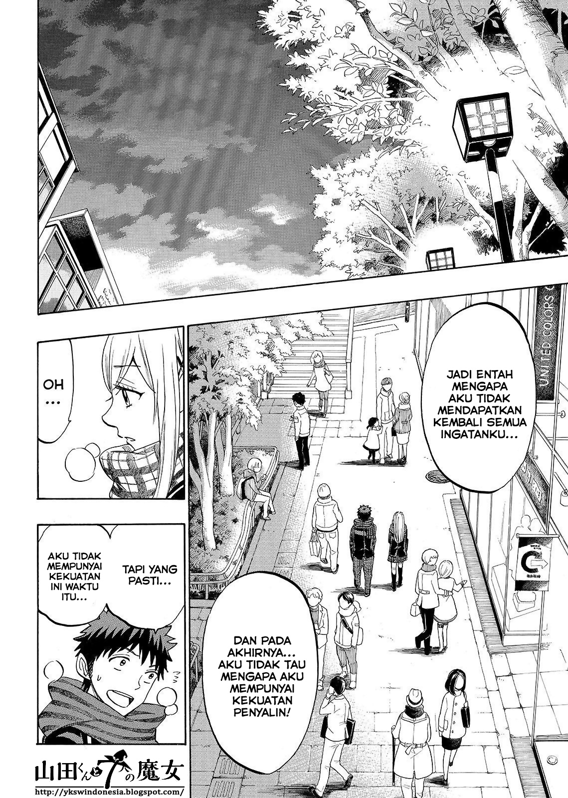 Yamada-kun to 7-nin no Majo chapter 163