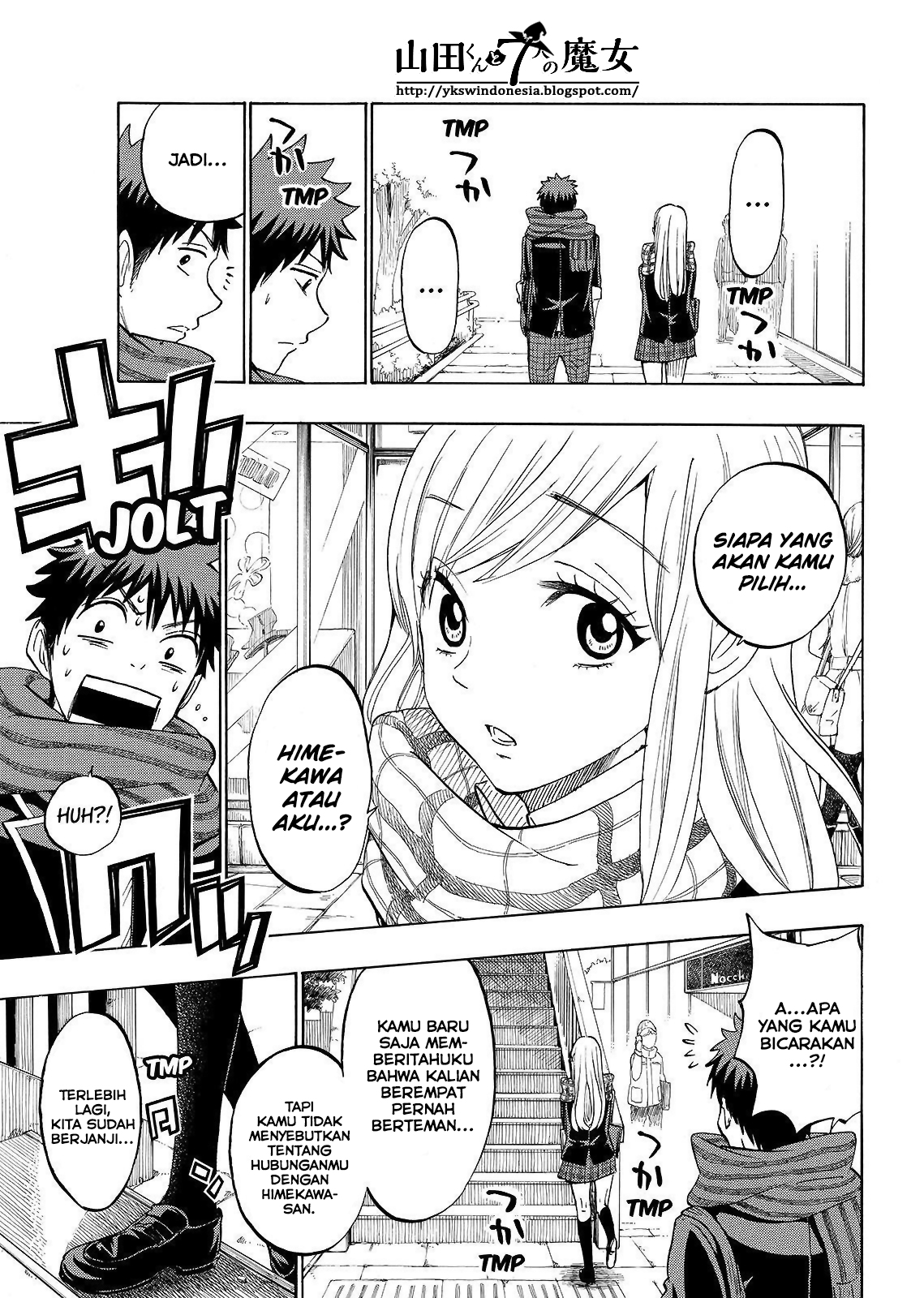Yamada-kun to 7-nin no Majo chapter 163