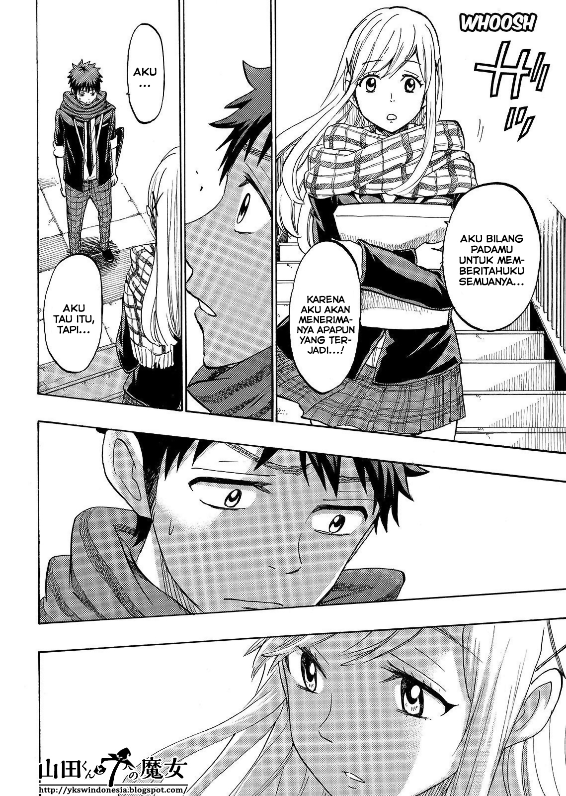 Yamada-kun to 7-nin no Majo chapter 163