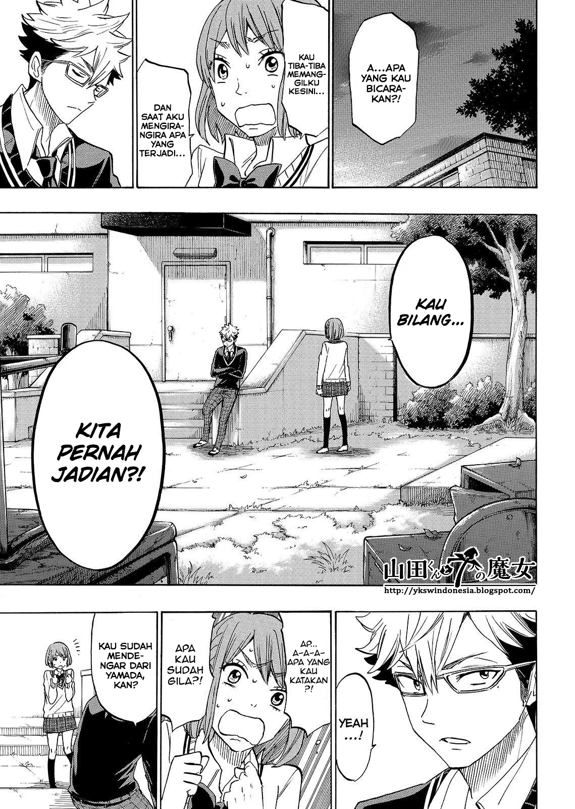 Yamada-kun to 7-nin no Majo chapter 163