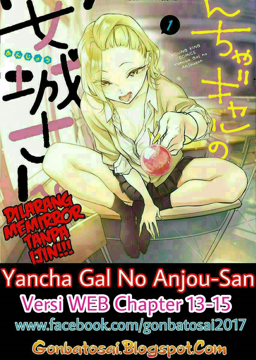 Yancha Gal no Anjou-san (Web) Chapter 13-15 Bahasa Indonesia