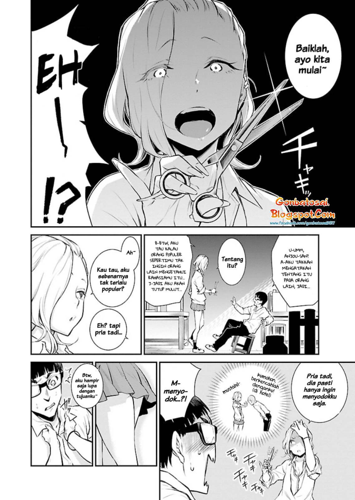 Yancha Gal no Anjou-san Chapter 06 Bahasa Indonesia