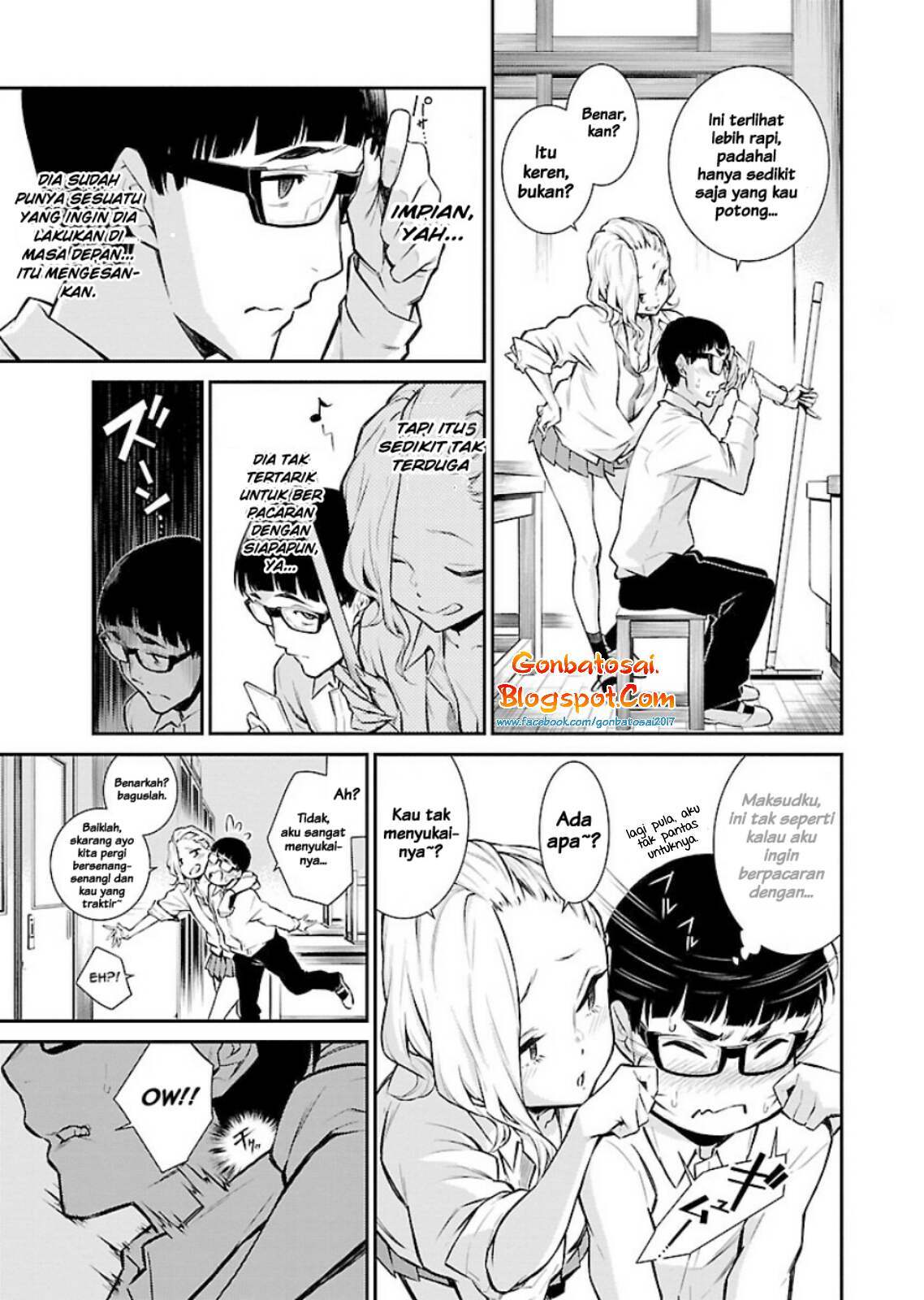 Yancha Gal no Anjou-san Chapter 06 Bahasa Indonesia