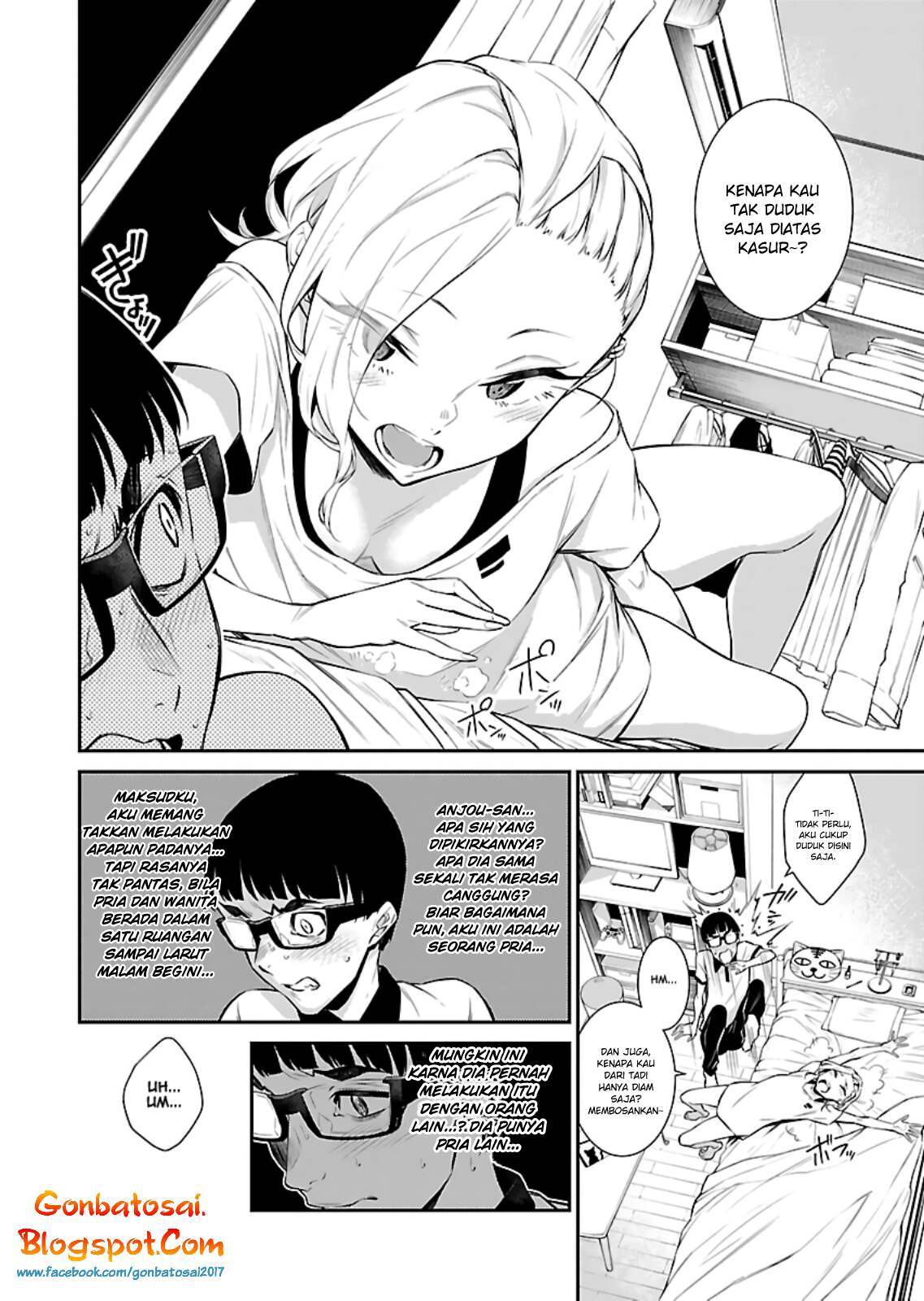 Yancha Gal no Anjou-san Chapter 18 Bahasa Indonesia