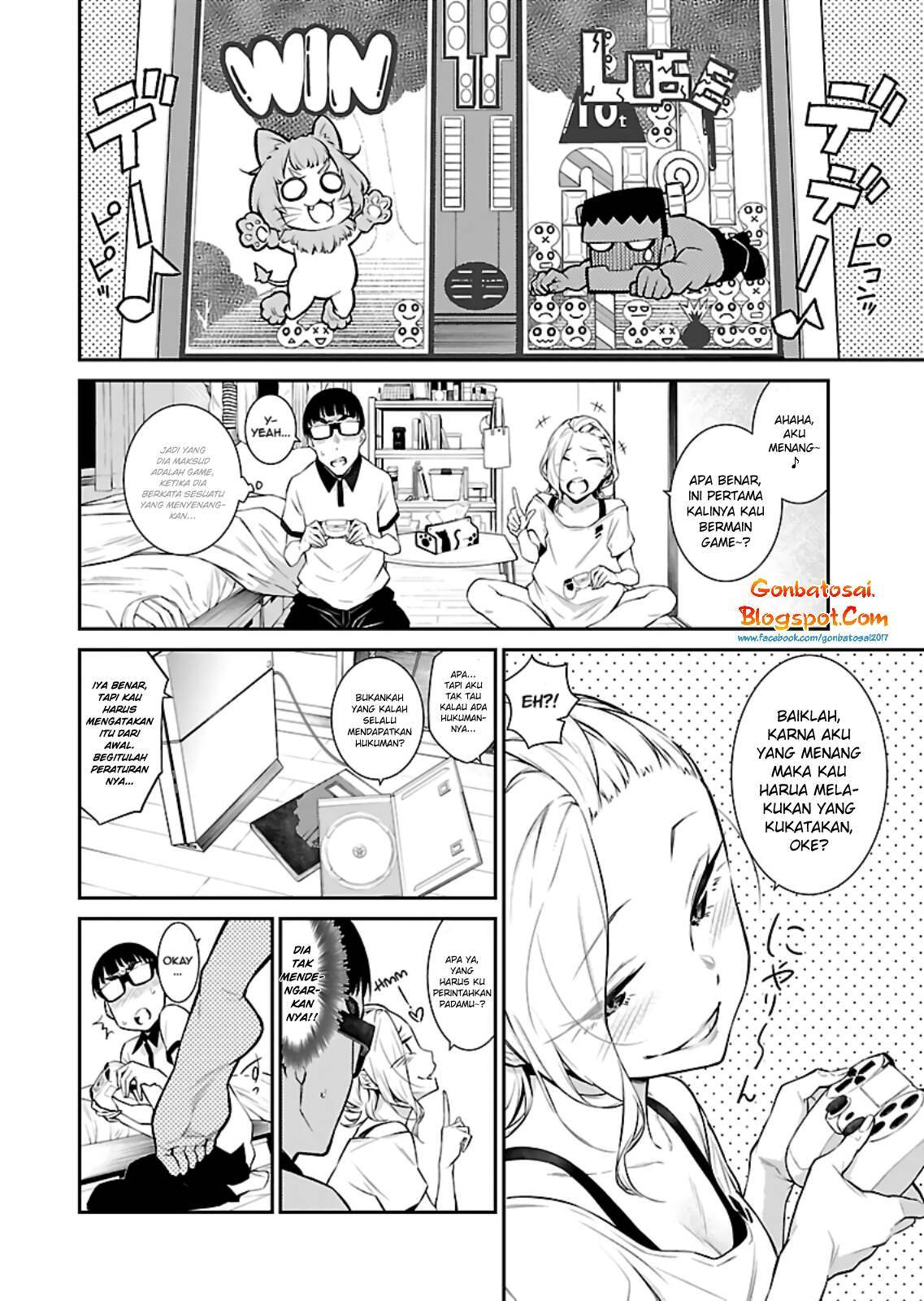 Yancha Gal no Anjou-san Chapter 18 Bahasa Indonesia