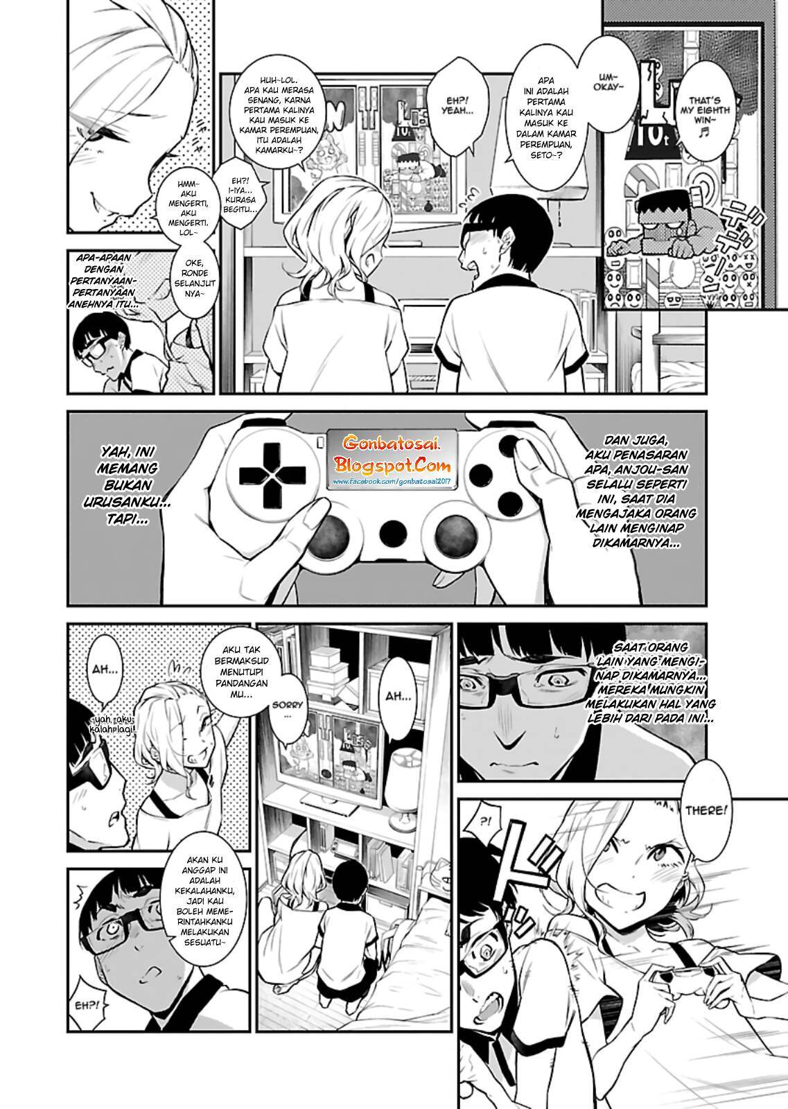 Yancha Gal no Anjou-san Chapter 18 Bahasa Indonesia