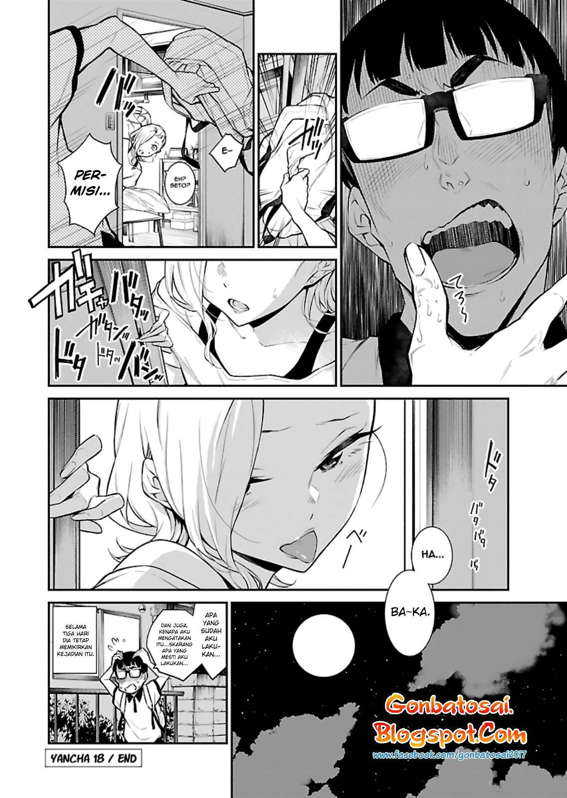 Yancha Gal no Anjou-san Chapter 18 Bahasa Indonesia
