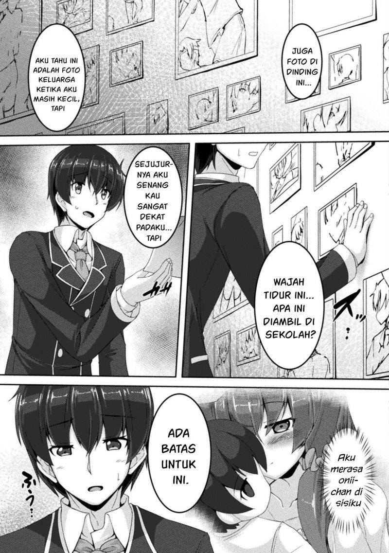 Yandere Imouto ni Aisaresugite Kozukuri Kankin Seikatsu Chapter 04 Bahasa Indonesia