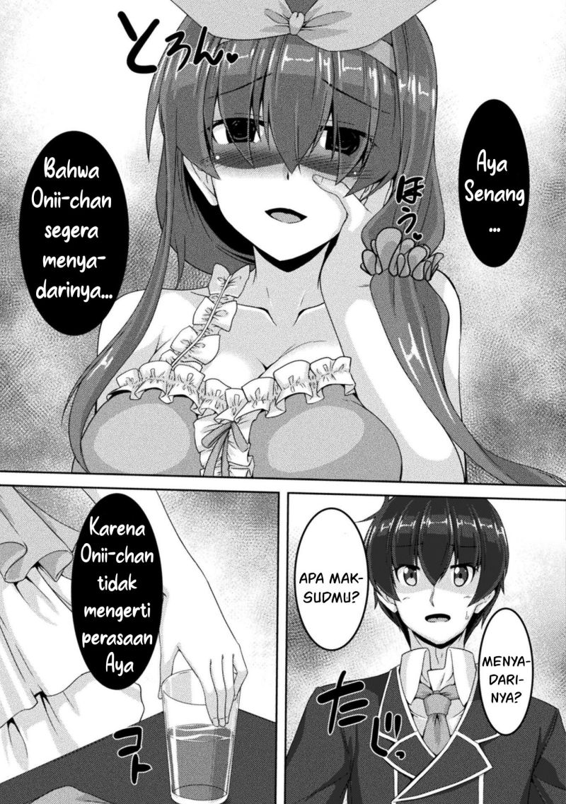 Yandere Imouto ni Aisaresugite Kozukuri Kankin Seikatsu Chapter 04 Bahasa Indonesia