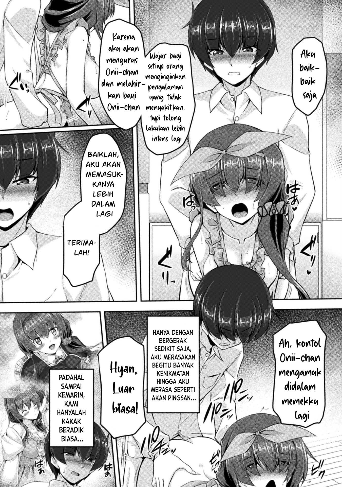 Yandere Imouto ni Aisaresugite Kozukuri Kankin Seikatsu Chapter 08 Bahasa Indonesia