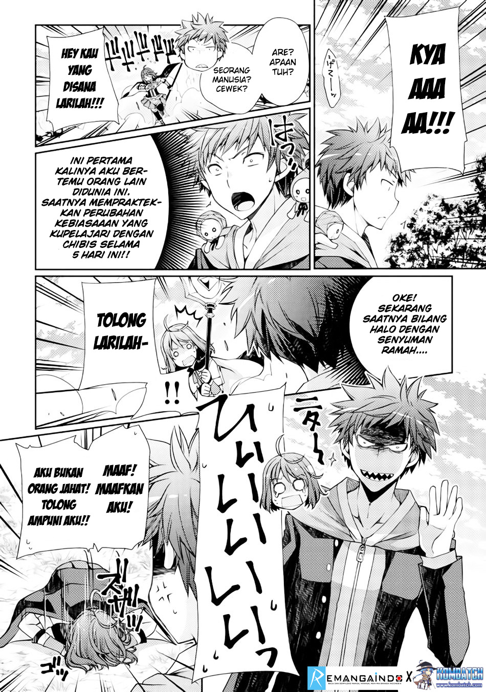 Yankee wa Isekai de Seirei ni Aisaremasu Chapter 02