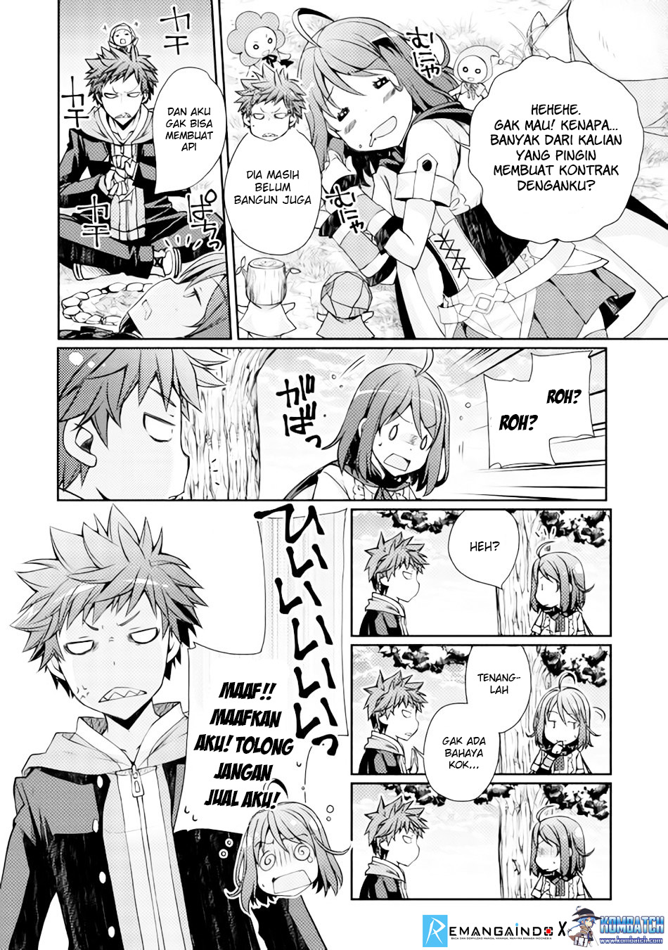 Yankee wa Isekai de Seirei ni Aisaremasu Chapter 02