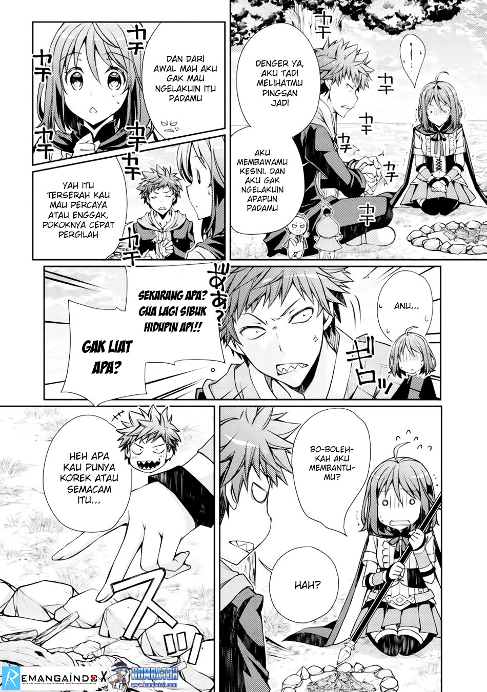 Yankee wa Isekai de Seirei ni Aisaremasu Chapter 02