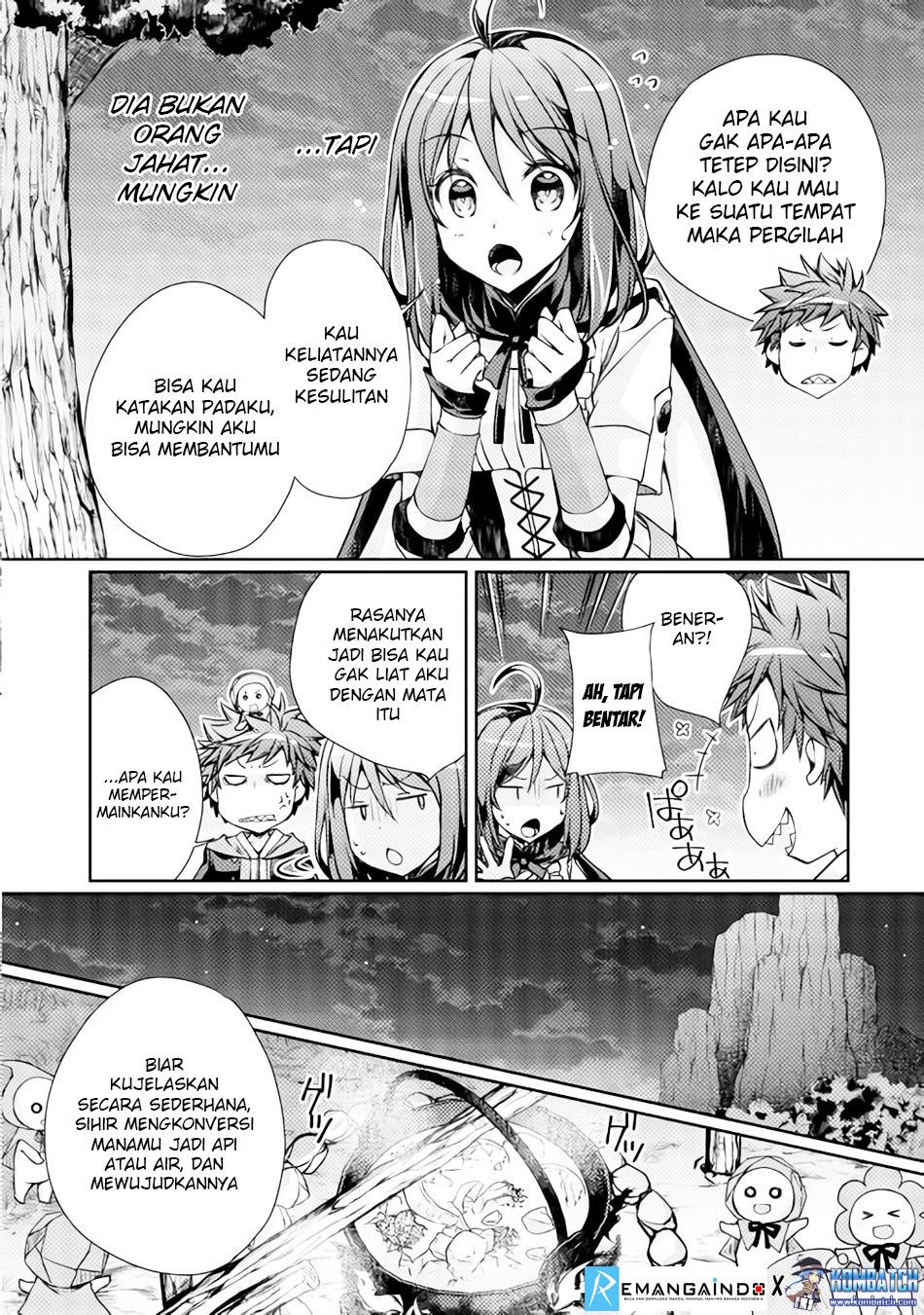 Yankee wa Isekai de Seirei ni Aisaremasu Chapter 02