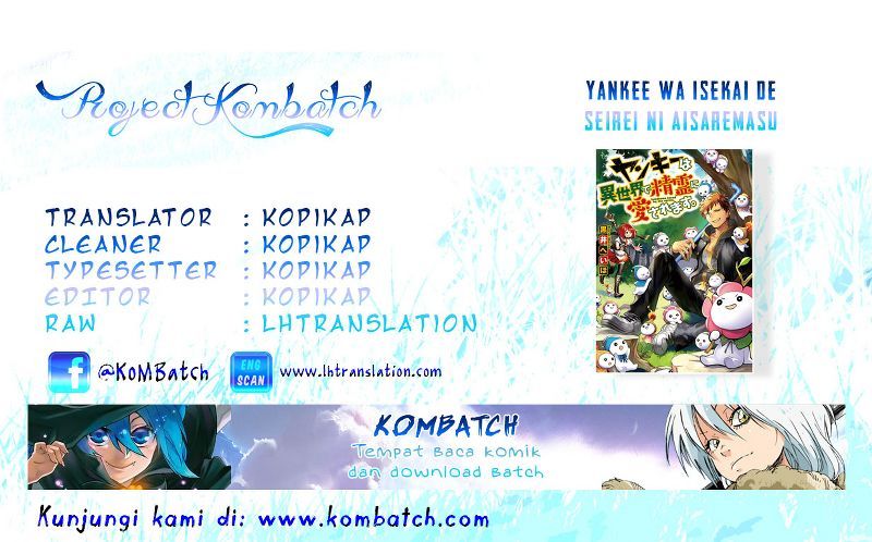 Yankee wa Isekai de Seirei ni Aisaremasu Chapter 08 Bahasa Indonesia