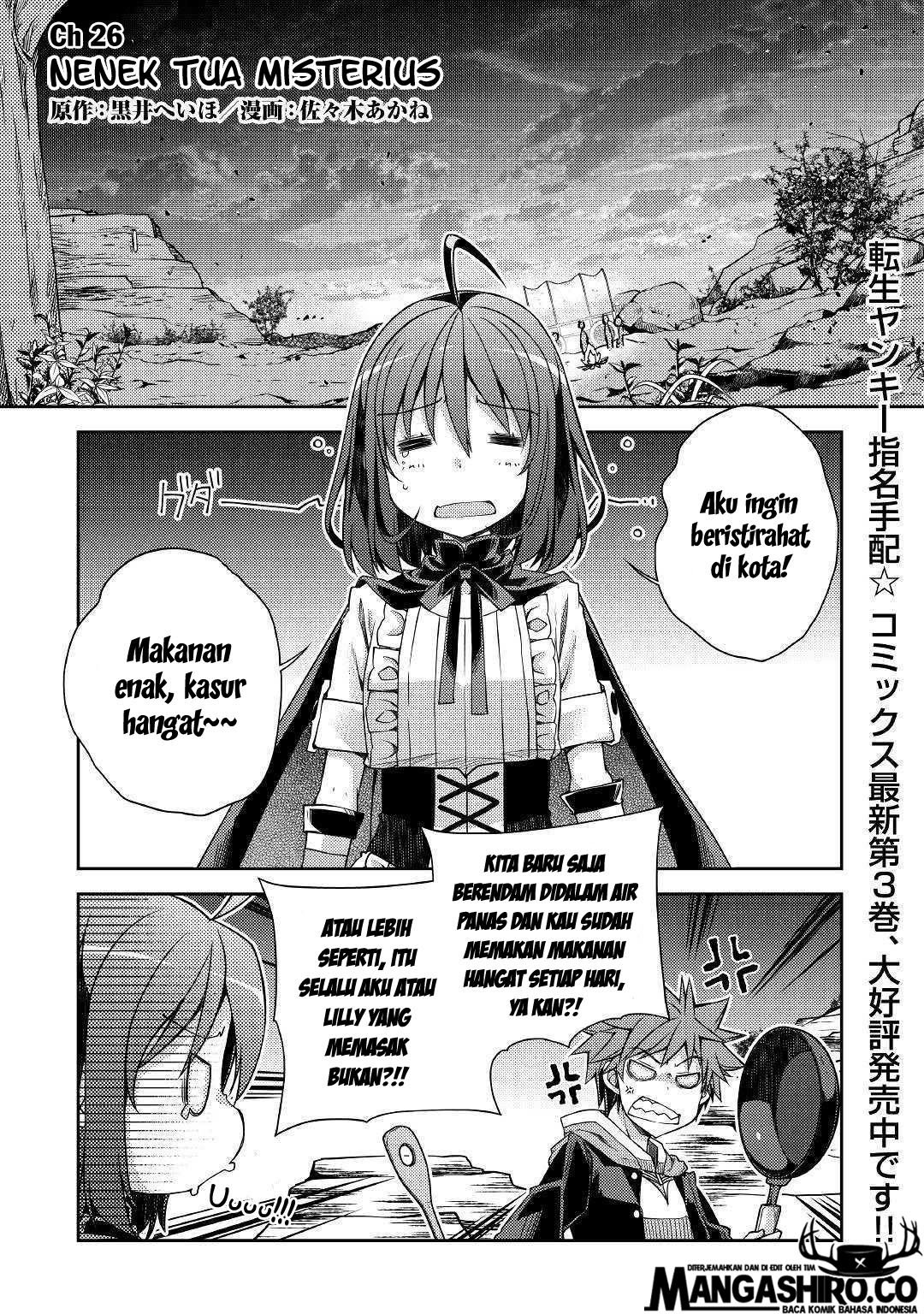 Yankee wa Isekai de Seirei ni Aisaremasu Chapter 26 Bahasa Indonesia