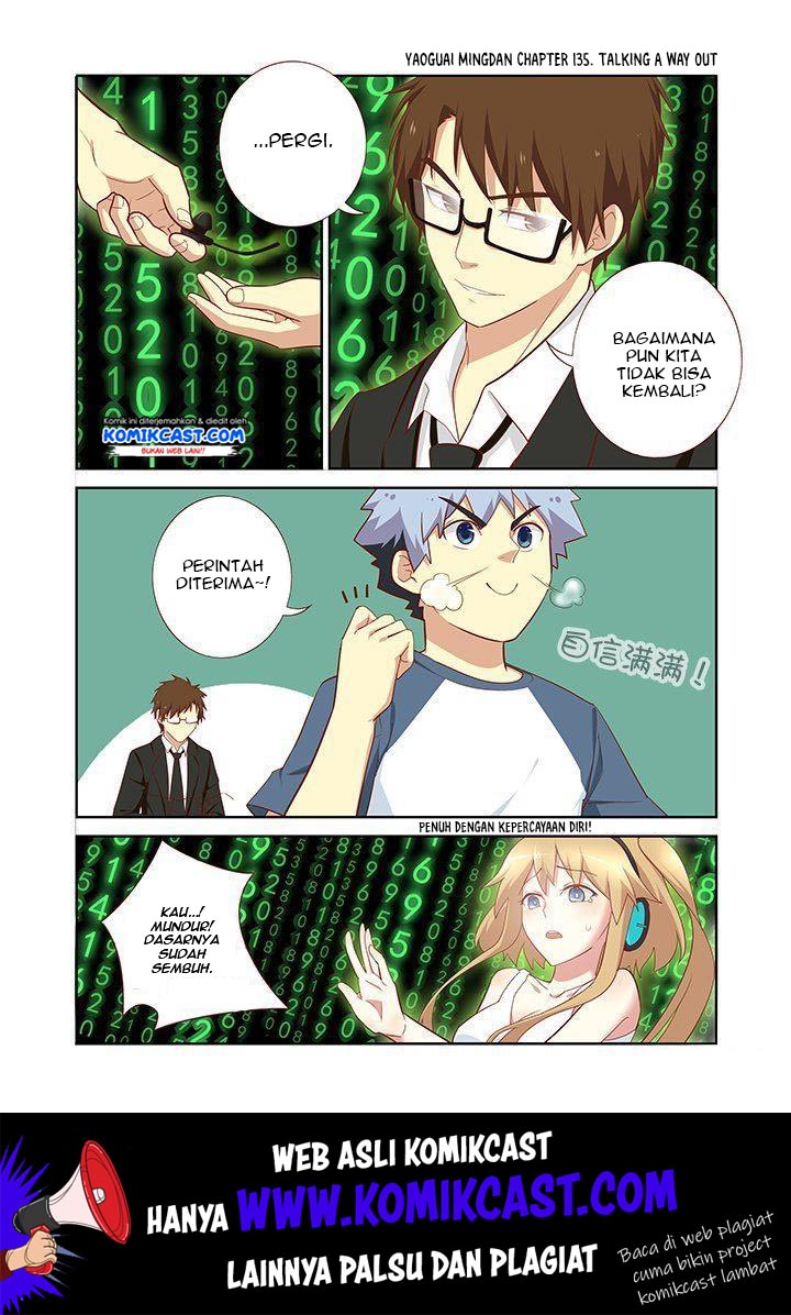 Yaoguai Mingdan Chapter 135 Bahasa Indonesia