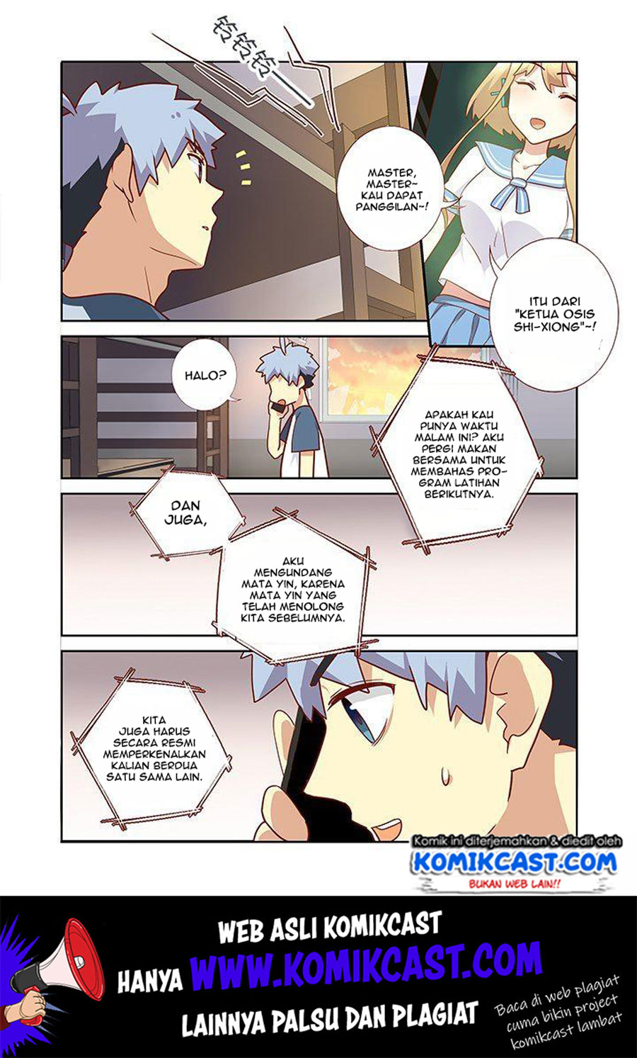 Yaoguai Mingdan Chapter 157 Bahasa Indonesia