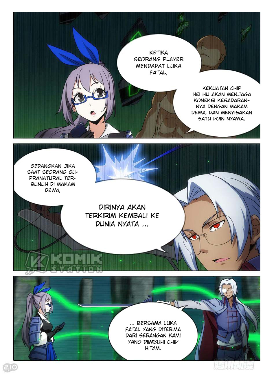 Yin Zhi Shoumuren (Silver Gravekeeper) chapter 274