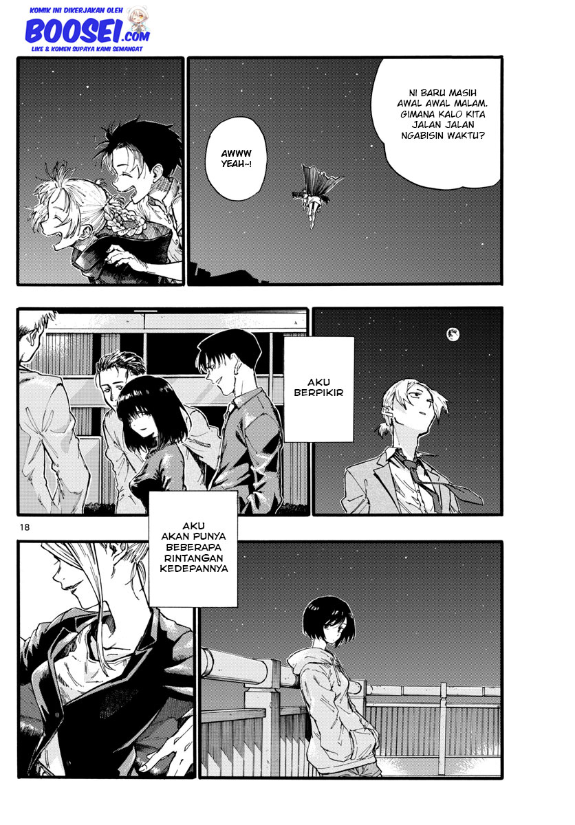 Yofukashi no Uta Chapter 18 Bahasa Indonesia