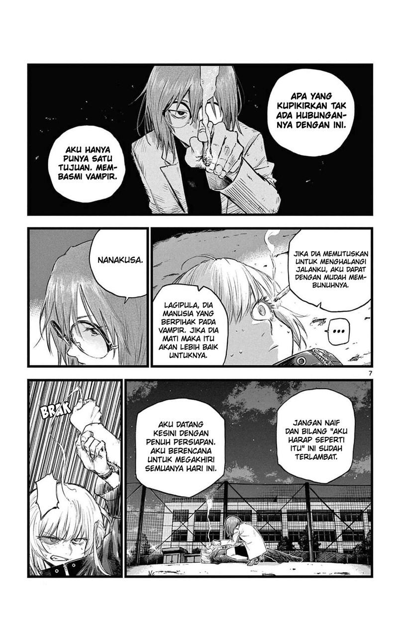 Yofukashi no Uta Chapter 89 Bahasa Indonesia