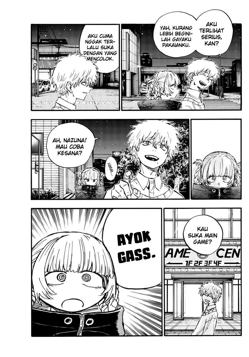 Yofukashi no Uta Chapter 169 Bahasa Indonesia