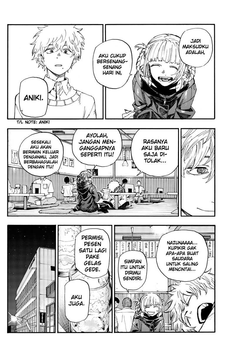 Yofukashi no Uta Chapter 169 Bahasa Indonesia