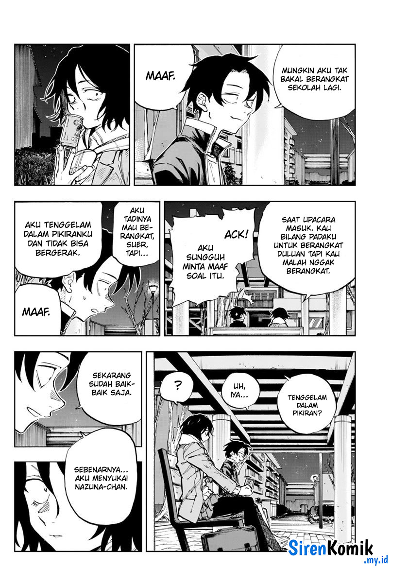 Yofukashi no Uta Chapter 189 Bahasa Indonesia