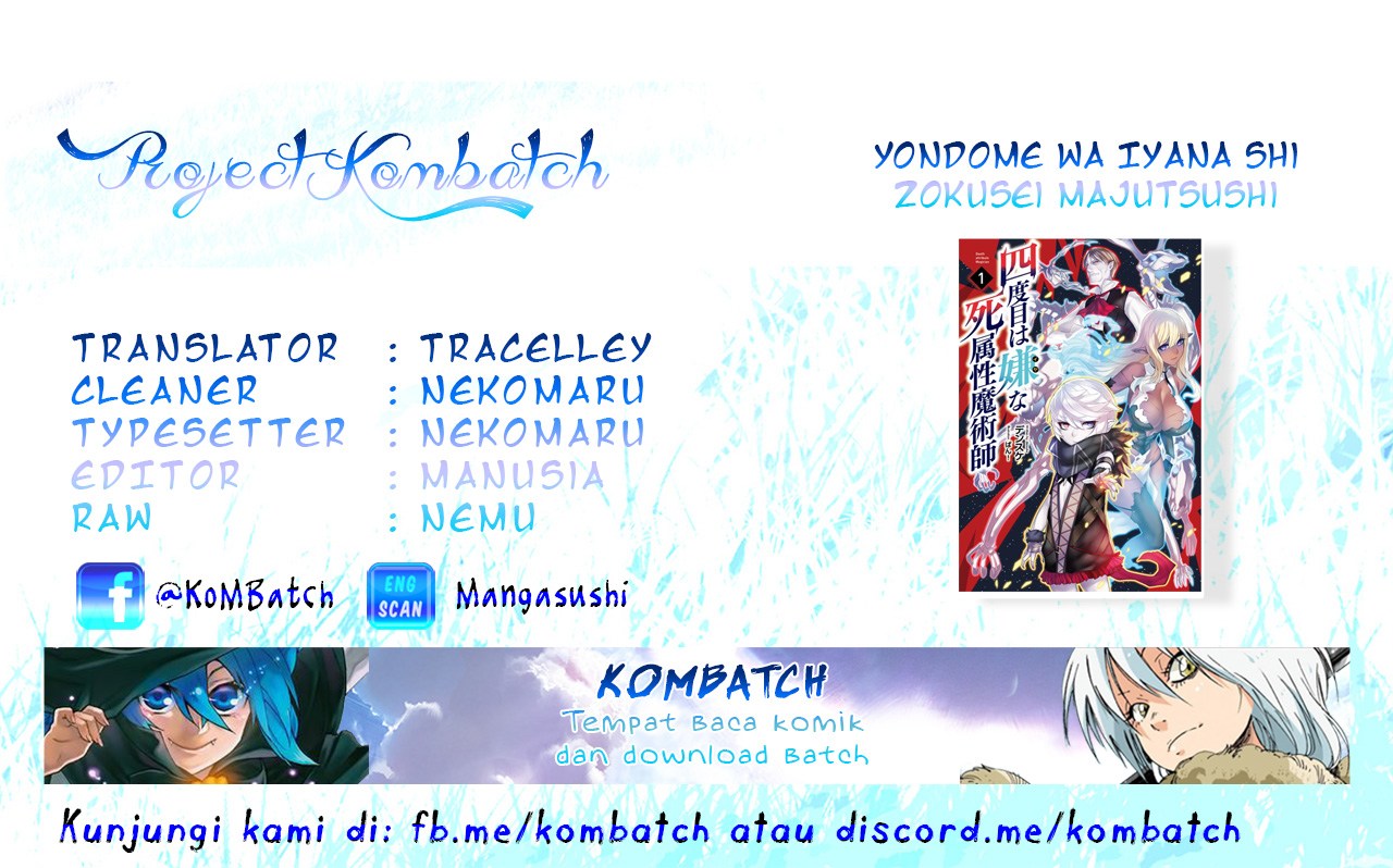 Yondome wa Iya na Shizokusei Majutsushi Chapter 03.2 Bahasa Indonesia