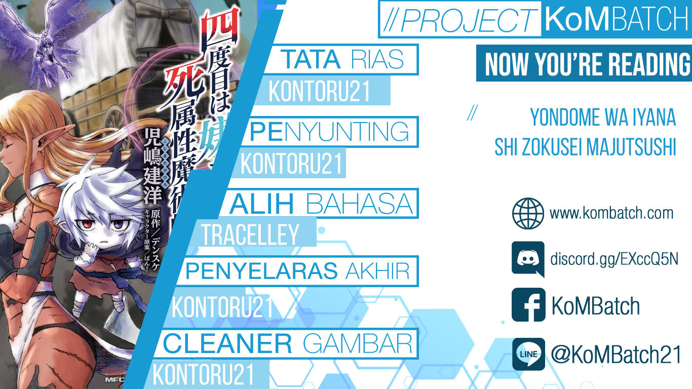 Yondome wa Iya na Shizokusei Majutsushi Chapter 13 Bahasa Indonesia