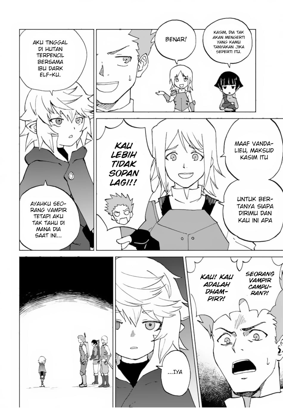 Yondome wa Iya na Shizokusei Majutsushi Chapter 51 Bahasa Indonesia