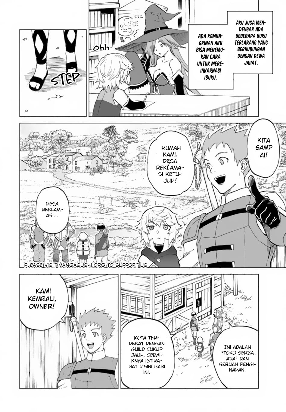 Yondome wa Iya na Shizokusei Majutsushi Chapter 51 Bahasa Indonesia