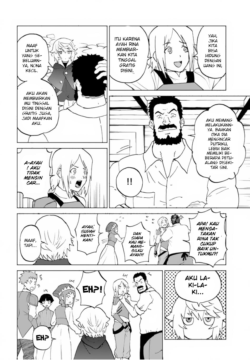 Yondome wa Iya na Shizokusei Majutsushi Chapter 51 Bahasa Indonesia