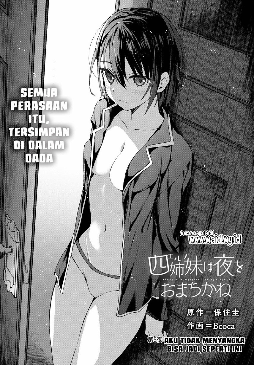 Yonshimai wa Yoru wo Omachikane (Elf wa Yoru wo Omachikane) chapter 5