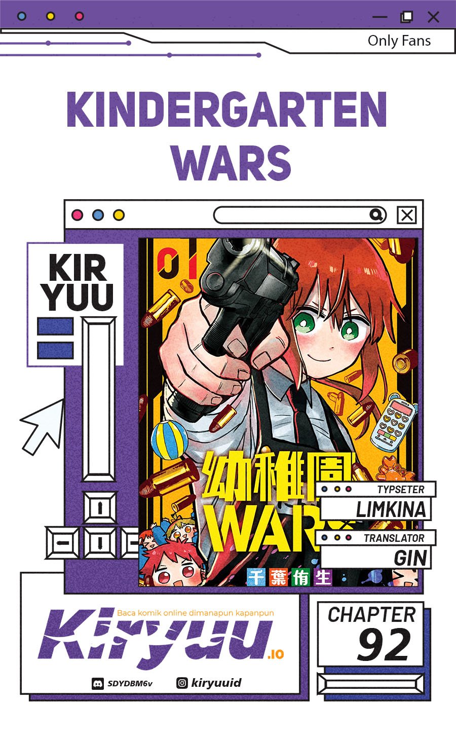 Youchien Wars Chapter 92 Bahasa Indonesia