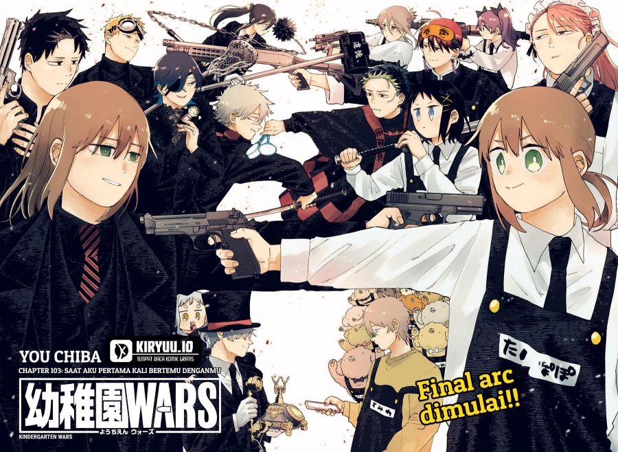 Youchien Wars Chapter 103 Bahasa Indonesia