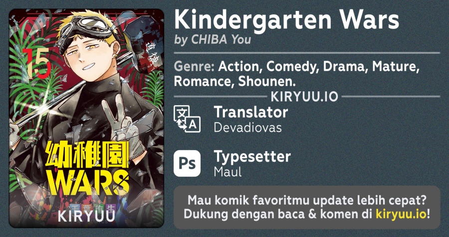 Youchien Wars Chapter 105 Bahasa Indonesia