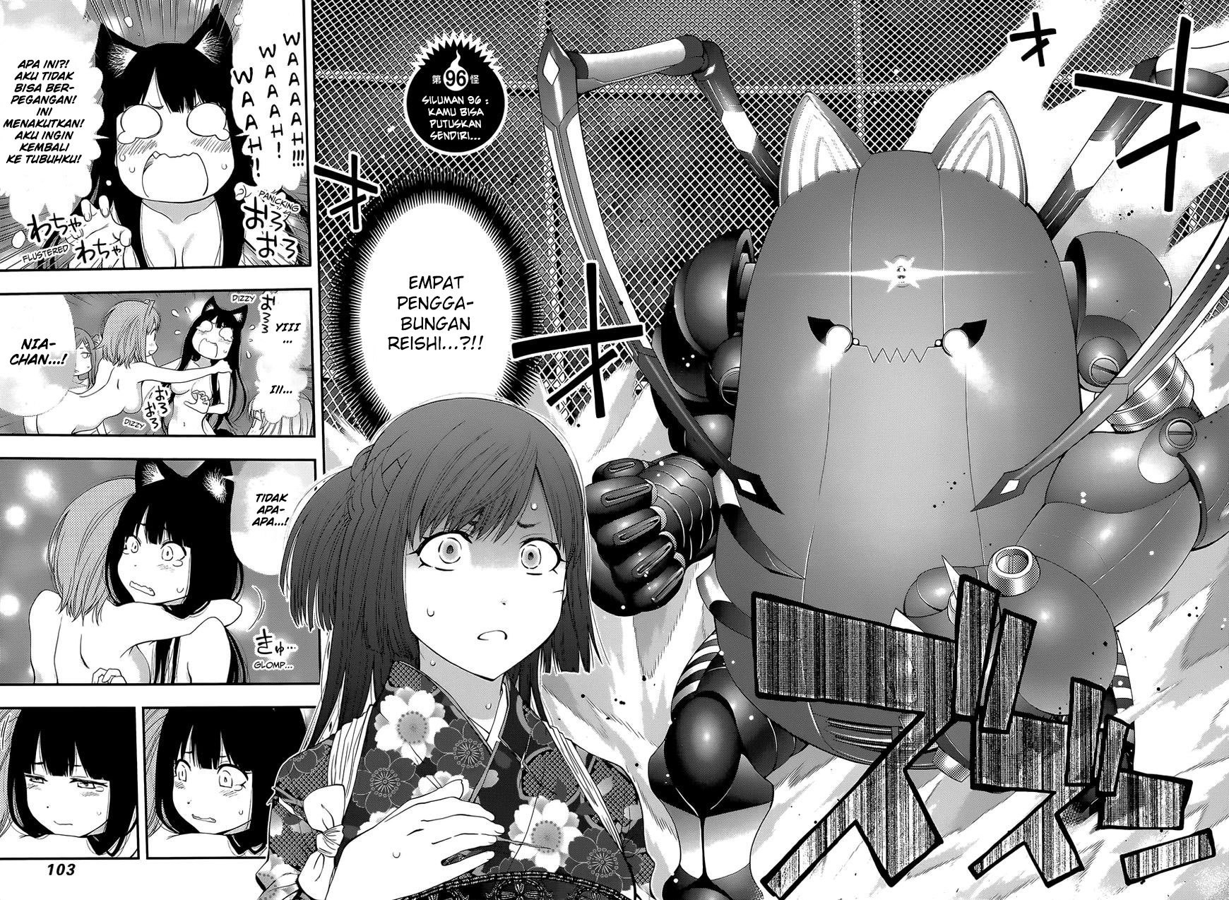 Youkai Shoujo: Monsuga Chapter 96 Bahasa Indonesia